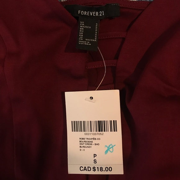 Forever 21 Red Dress - Picture 3 of 3